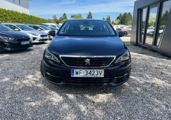 Peugeot 308 cena 45900 przebieg: 110000, rok produkcji 2020 z Warszawa małe 326